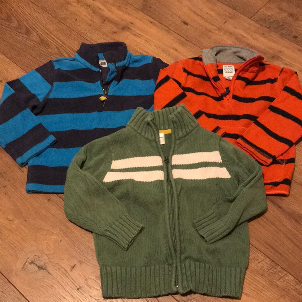 Carters/Old Navy sweater bundle